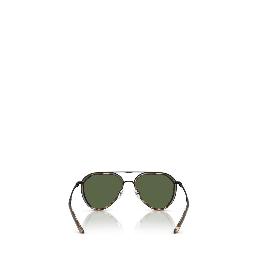 Emporio Armani Occhiali Da Sole Uomo Aviator Metal Nero Protezione UV