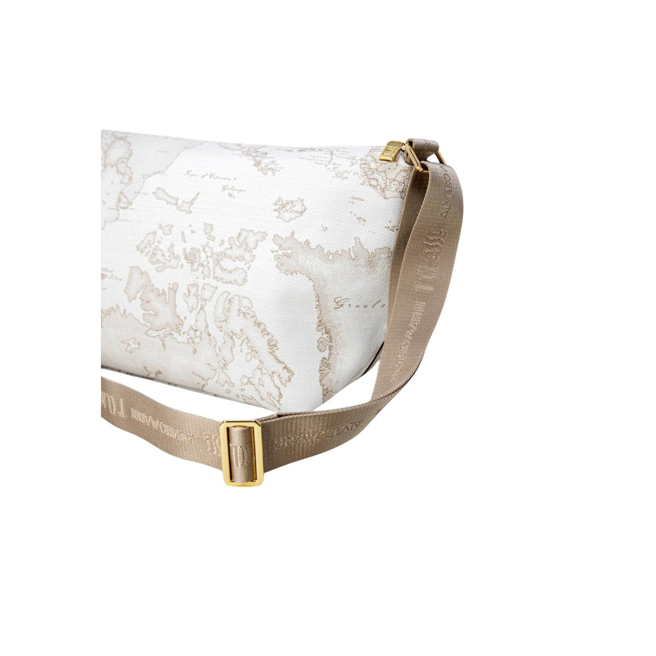 Alviero Martini Prima Classe Borsa Tracolla Donna Bianco 21x40x17 Made In Italy Primavera Estate