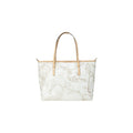 Alviero Martini Prima Classe Borsa Donna Pelle Bianco Made In Italy Tracolla Cerniera Autunno Inverno