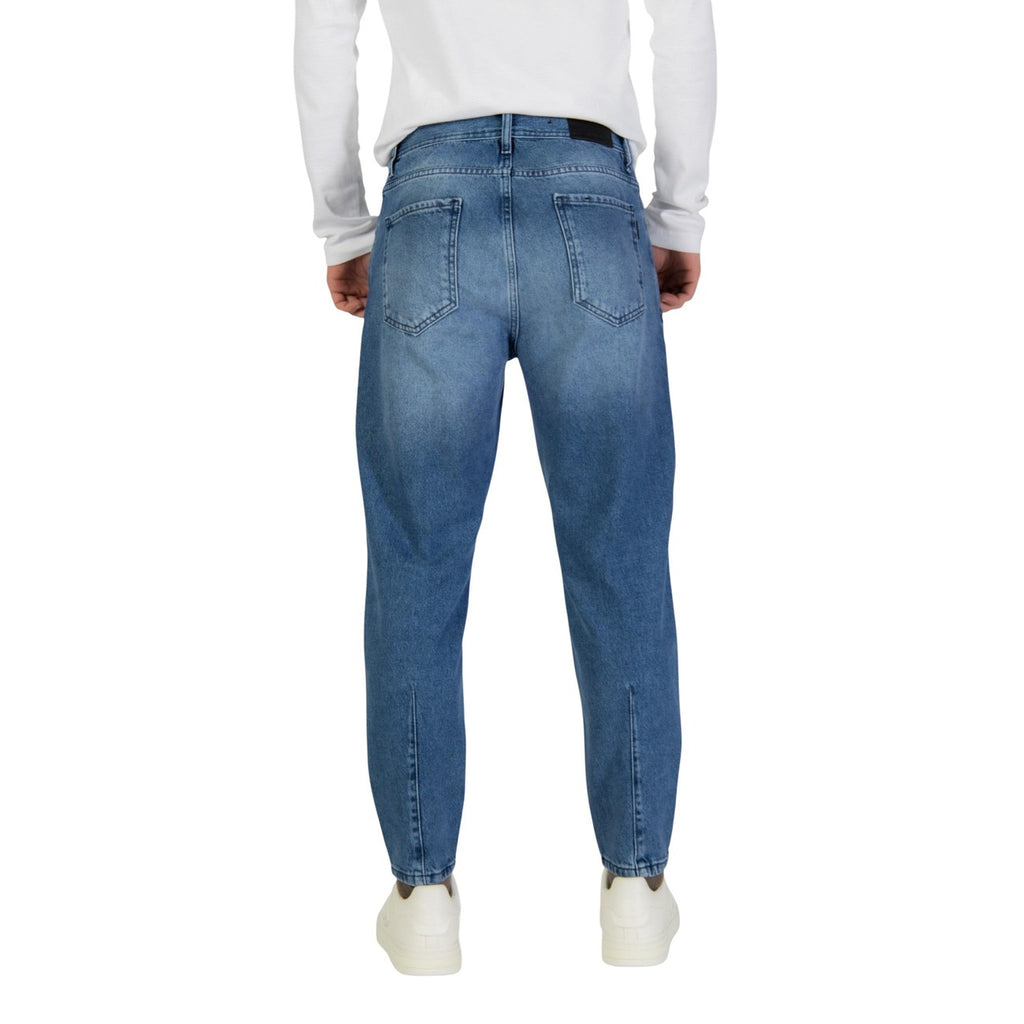 Antony Morato Jeans Uomo Doris Baggy Ankle Length Blu Cotone Primavera Estate