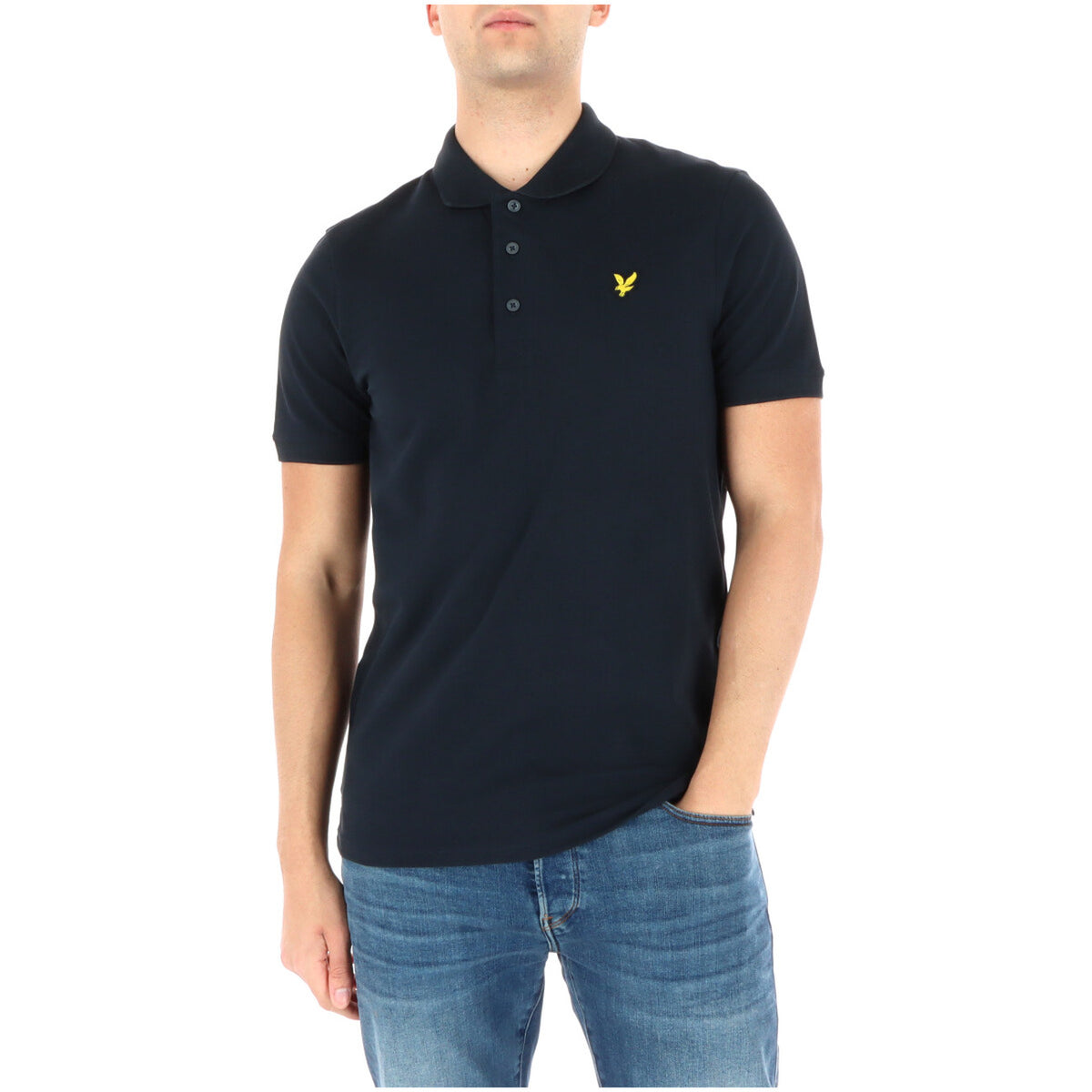 Abbigliamento Polo Lyle & Scott Lyle E Scott Polo Uomo Rosa Cotone Elastan Maniche Corte