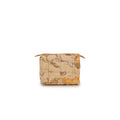 Alviero Martini Prima Classe Borsa Donna Beige Geo Print Primavera Estate Mix Materiali Pelle Cotone