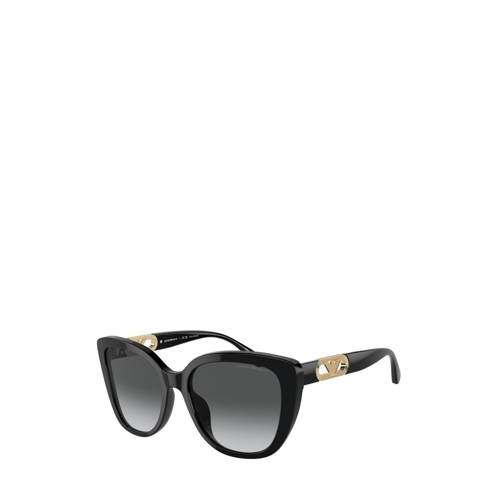 Emporio Armani Occhiali Da Sole Donna Neri In Acetato Polarizzati