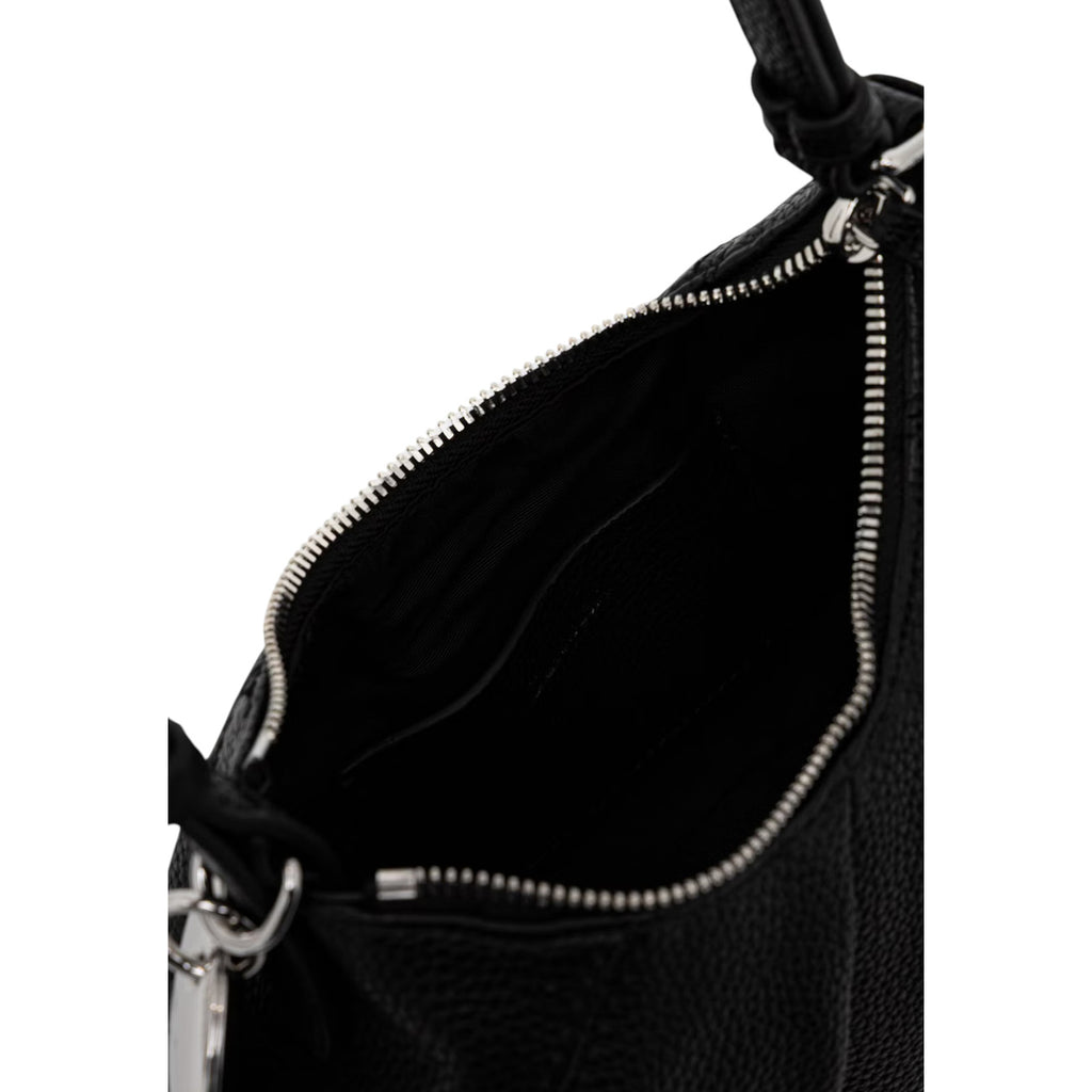 Calvin Klein Borsa Donna Nera Con Chiusura A Cerniera Tasche Interne Engraved HW Small Bag 28x16x7 cm
