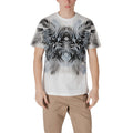 Antony Morato T Shirt Uomo Cotone Bianco Fantasia Floreale Estate