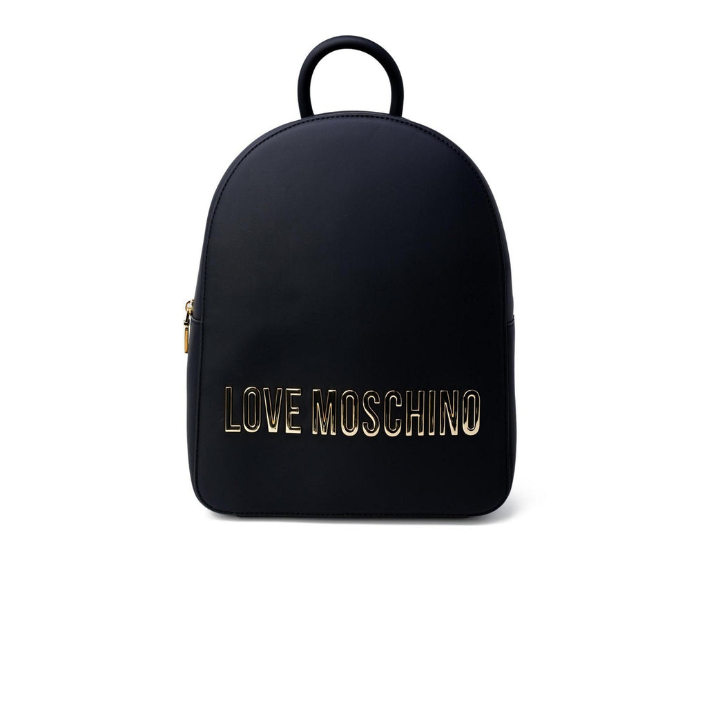 Love Moschino Borsa Donna Zainetto Nero Con Cerniera 34x24x13 Cm