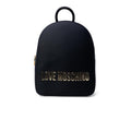 Love Moschino Borsa Donna Zainetto Nero Con Cerniera 34x24x13 Cm