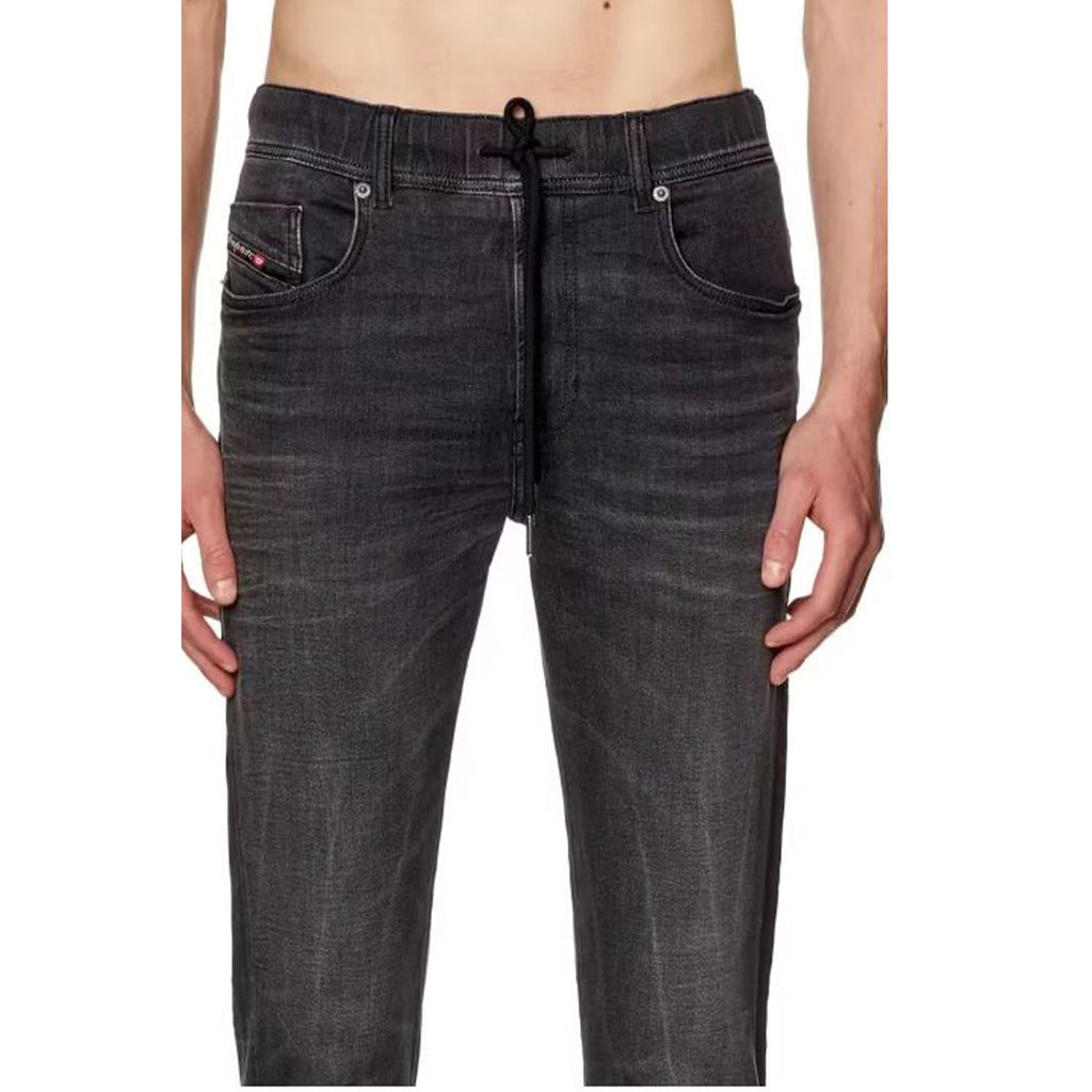 Diesel Jeans Uomo Nero Slim Fit Cotone Elastan Primavera Estate