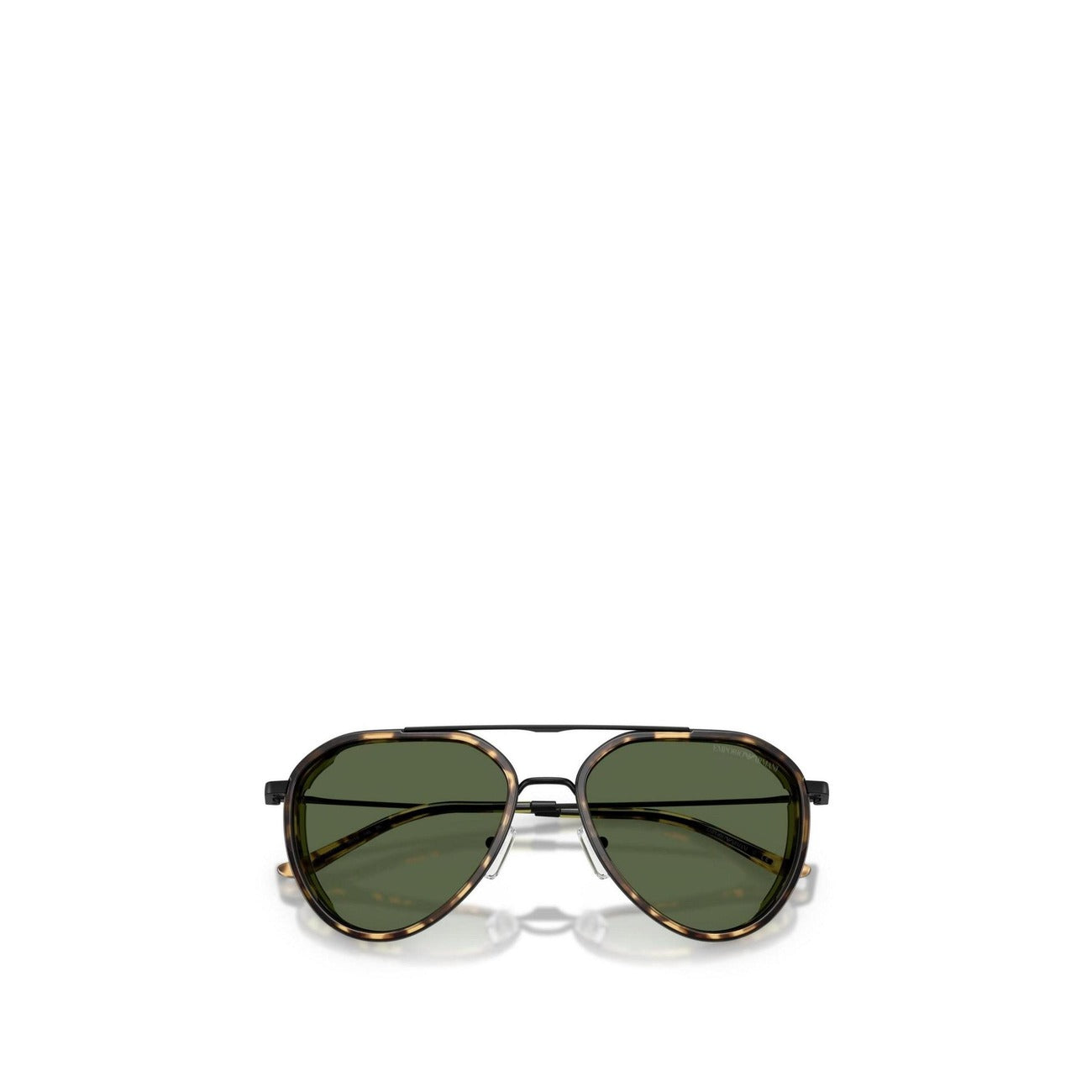 Emporio Armani Occhiali Da Sole Uomo Aviator Metal Nero Protezione UV