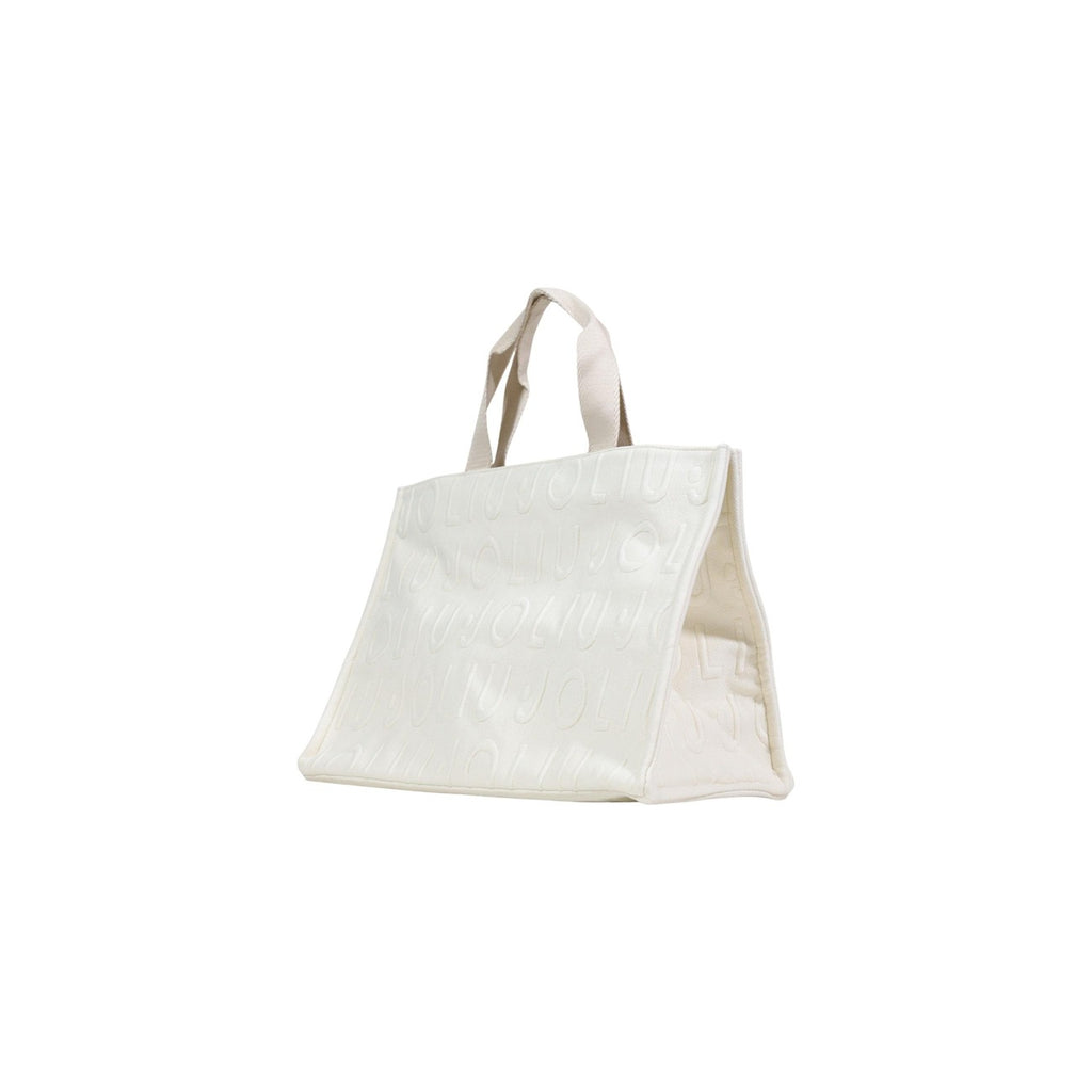 Liu Jo Borsa Donna A Mano Bianco 41x30x10 Poliestere Primavera Estate
