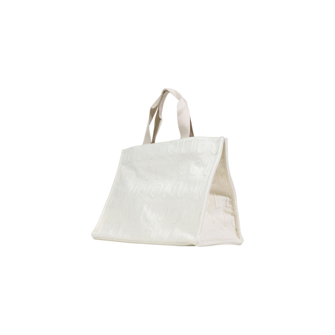 Liu Jo Borsa Donna A Mano Bianco 41x30x10 Poliestere Primavera Estate