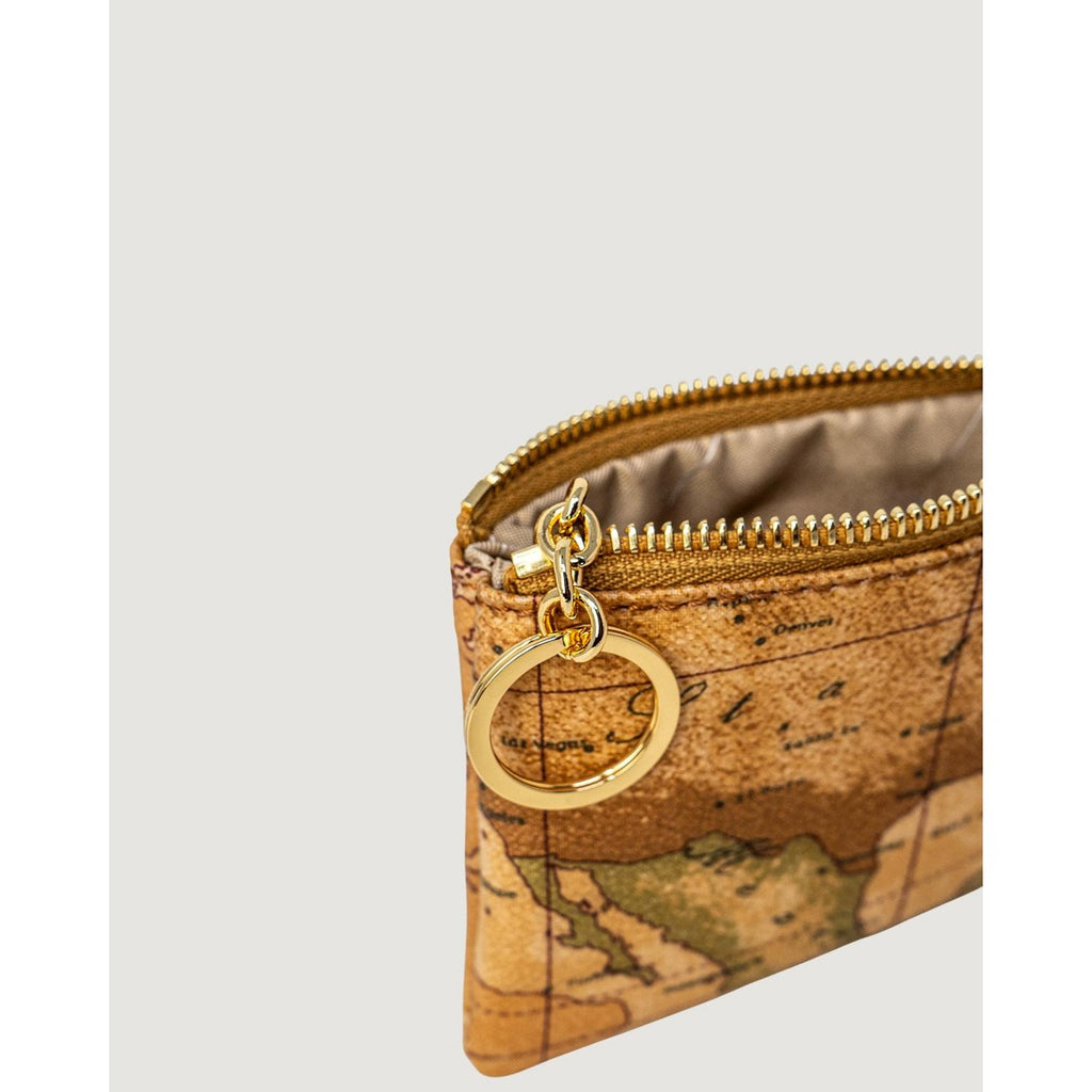 Alviero Martini Prima Classe Borsa Donna Small Beige Stampa Geo Pelle Interna Con Cerniera W13.5 H9 L1 Cm