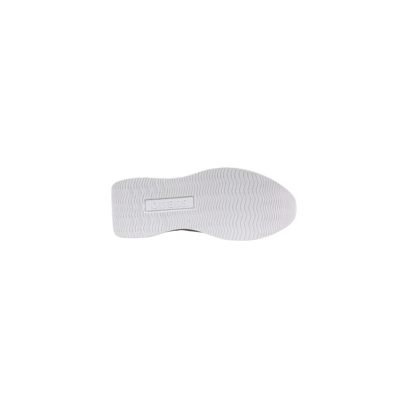 Guess Sneakers Donna Platform Bianco Con Plateau E Lacci Primavera Estate