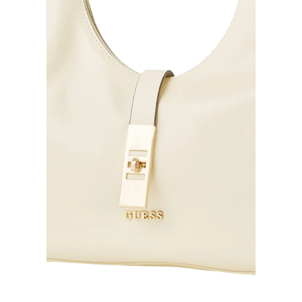 Guess Borsa Donna Brooke Hobo Bianco Borsa A Mano Primavera Estate