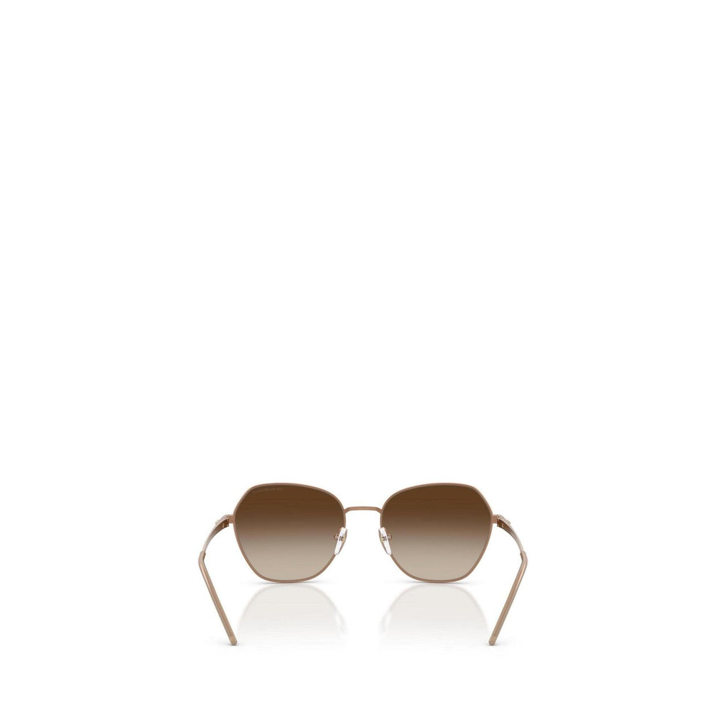 Emporio Armani Occhiali Da Sole Donna Montatura Metallica Marrone Protezione UV