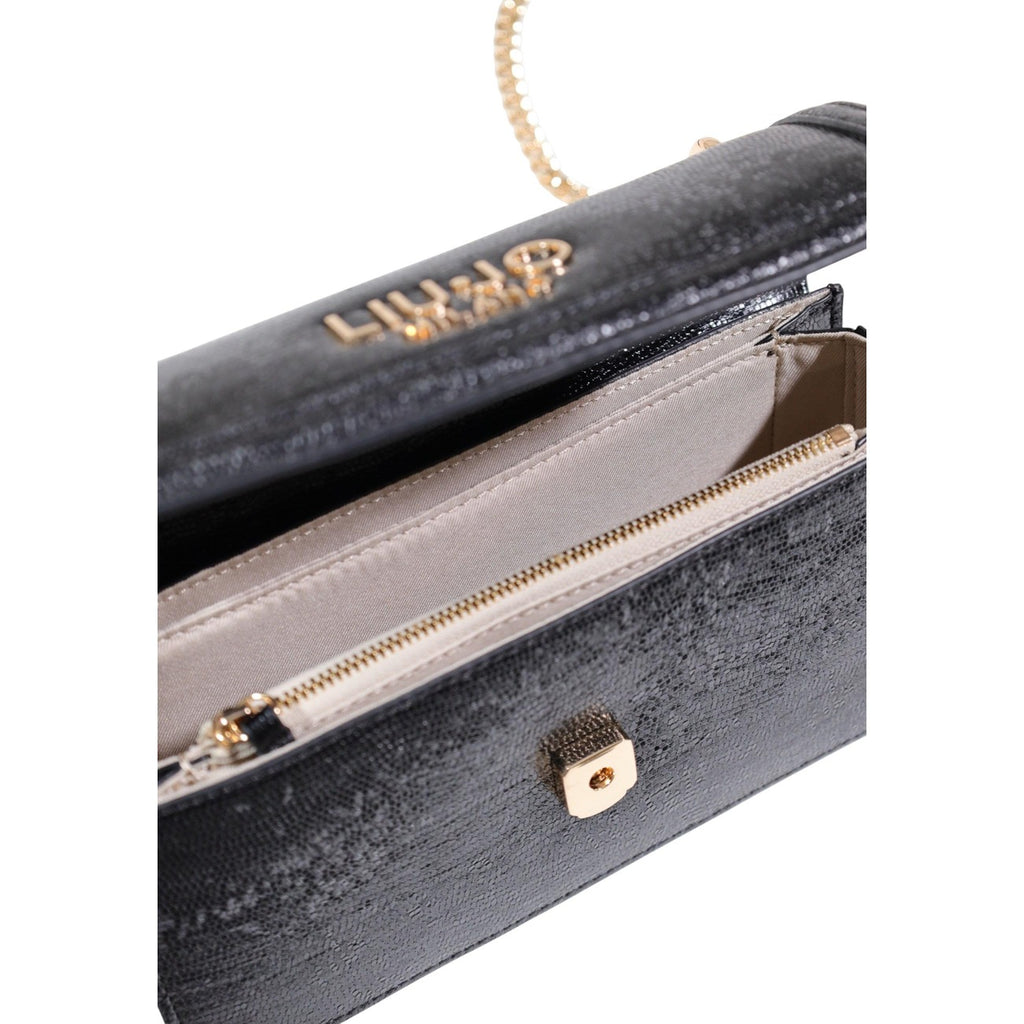 Liu Jo Borsa Donna Tracolla Crossbody East West Nera 22x11x3cm