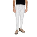 Antony Morato Jeans Uomo Bianco Slim Cotone Elasticizzato Primavera Estate