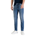 Calvin Klein Jeans Uomo Pantaloni Jeans Blu Primaverili Slim