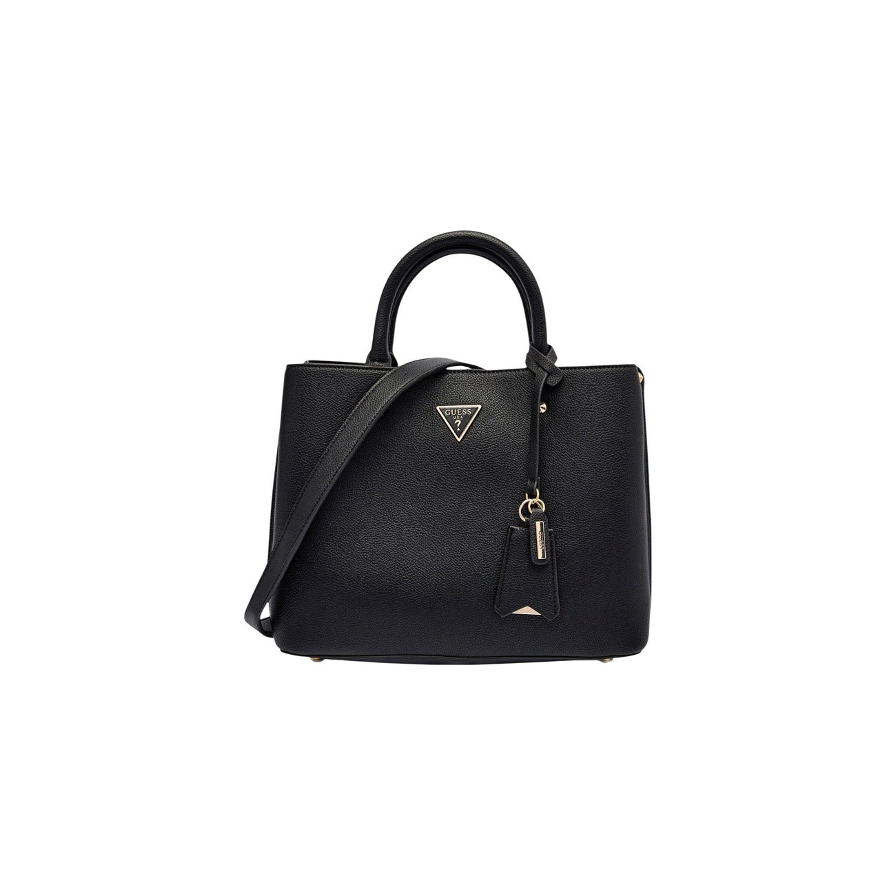 Guess Borsa Donna Meridian II Girlfriend Satchel Nero 32x24x10 Cm