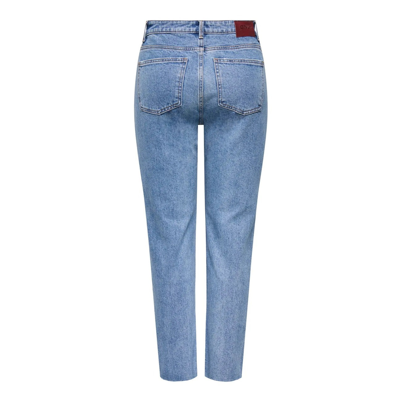 Only Jeans Donna Blu Elasticizzato Cotone Vita Regular Primavera Estate