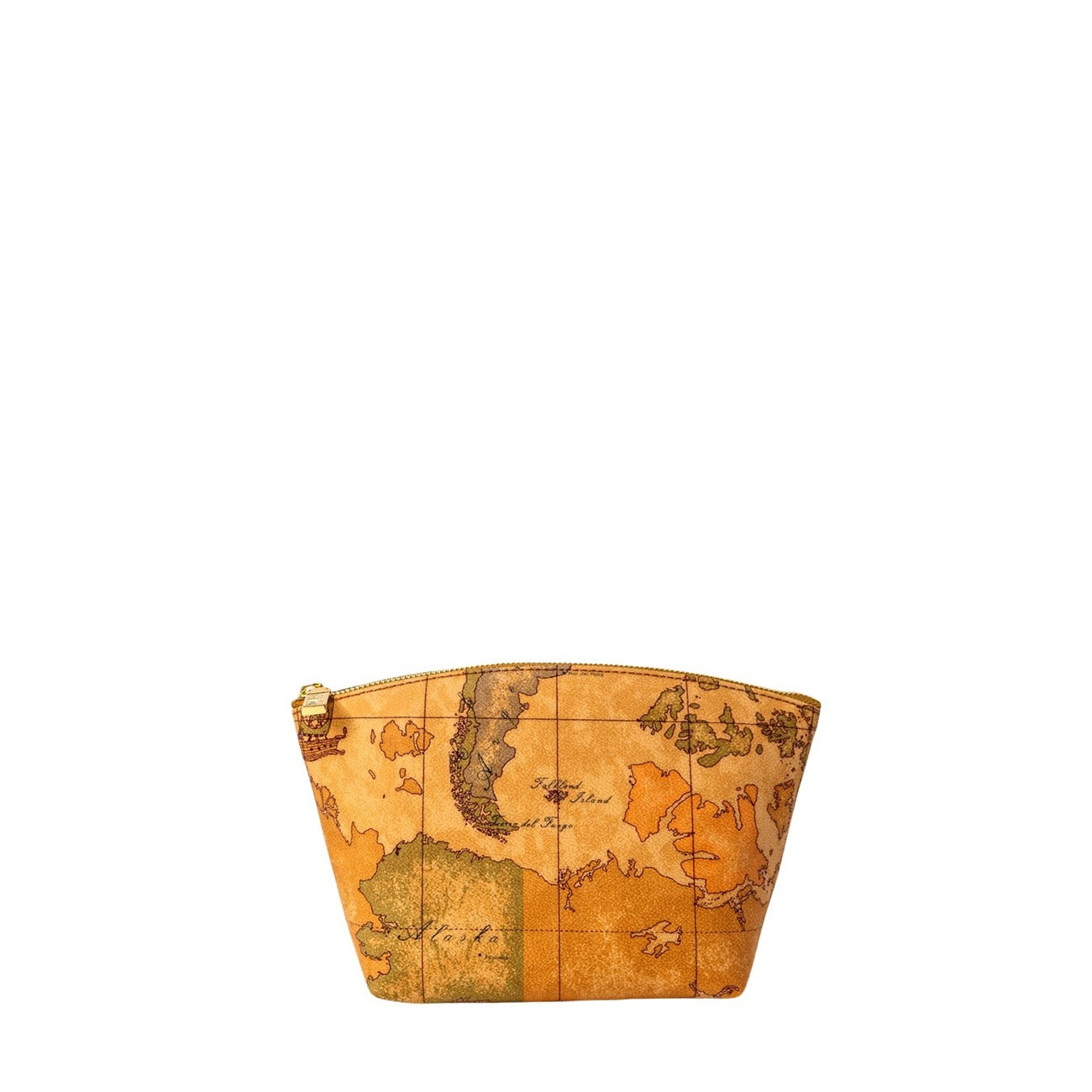 Alviero Martini Prima Classe Borsa Donna Beige In Pelle E Tessuto Made In Italy Autunno Inverno