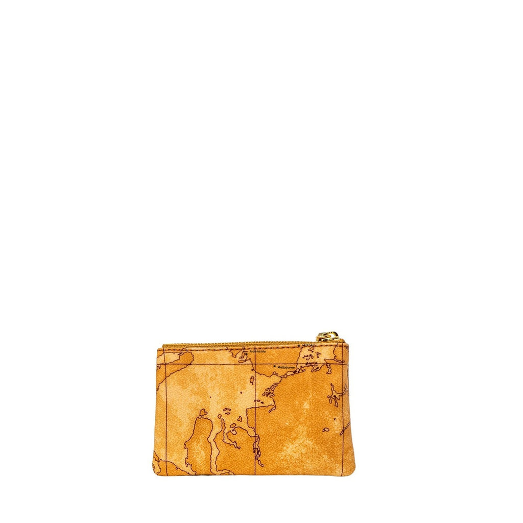 Alviero Martini Prima Classe Borsa Donna Small Beige Stampa Geo Pelle Interna Con Cerniera W13.5 H9 L1 Cm