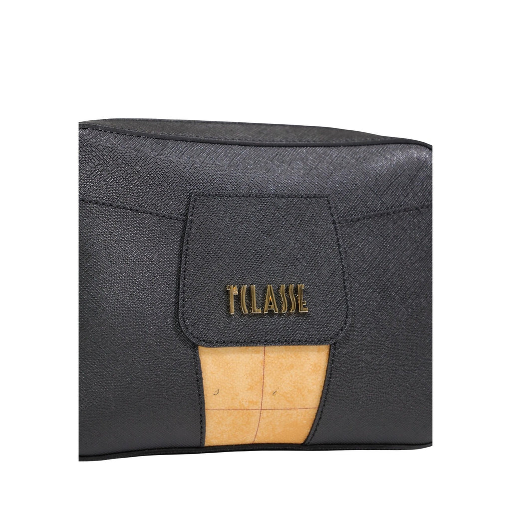 Alviero Martini Prima Classe Borsa Donna Nero Stampa Piccola Tracolla