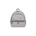 Guess Borsa Donna Zainetto Grigio Stampa Con Cerniera 23x25x11
