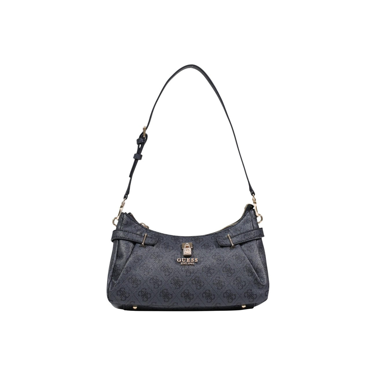 Guess Borsa Donna Shoulder Bag Nero Yesba 29x16x9 Cm Pochette