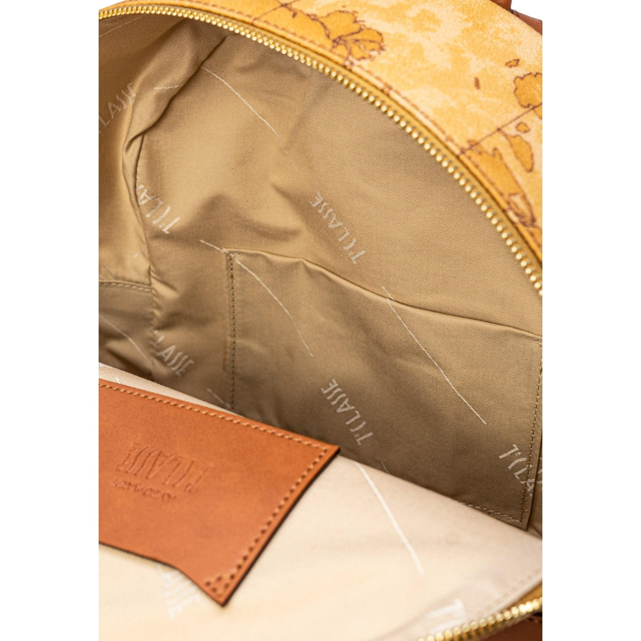 Alviero Martini Prima Classe Borsa Donna In Pelle Beige Made In Italy Autunno Inverno Elegante