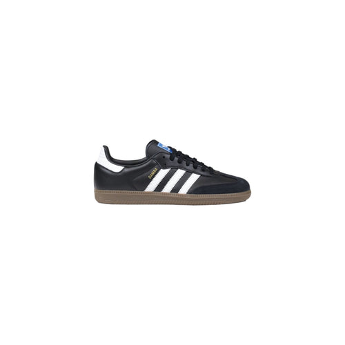 Calzature Sneakers Adidas Adidas Sneakers Uomo In Pelle Nera Primavera Estate Scarpe Sportive Con Lacci Codice Articolo IE3676 Made In KH