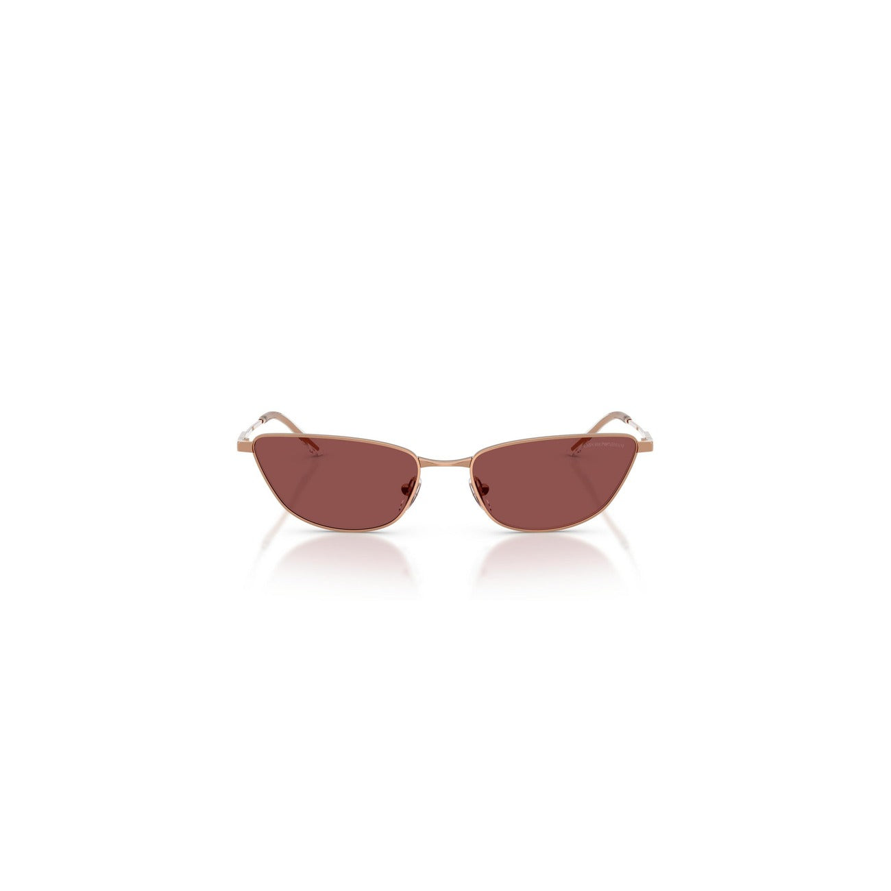 Emporio Armani Occhiali Da Sole Donna Cat Eye Metal Nero Made In Italy