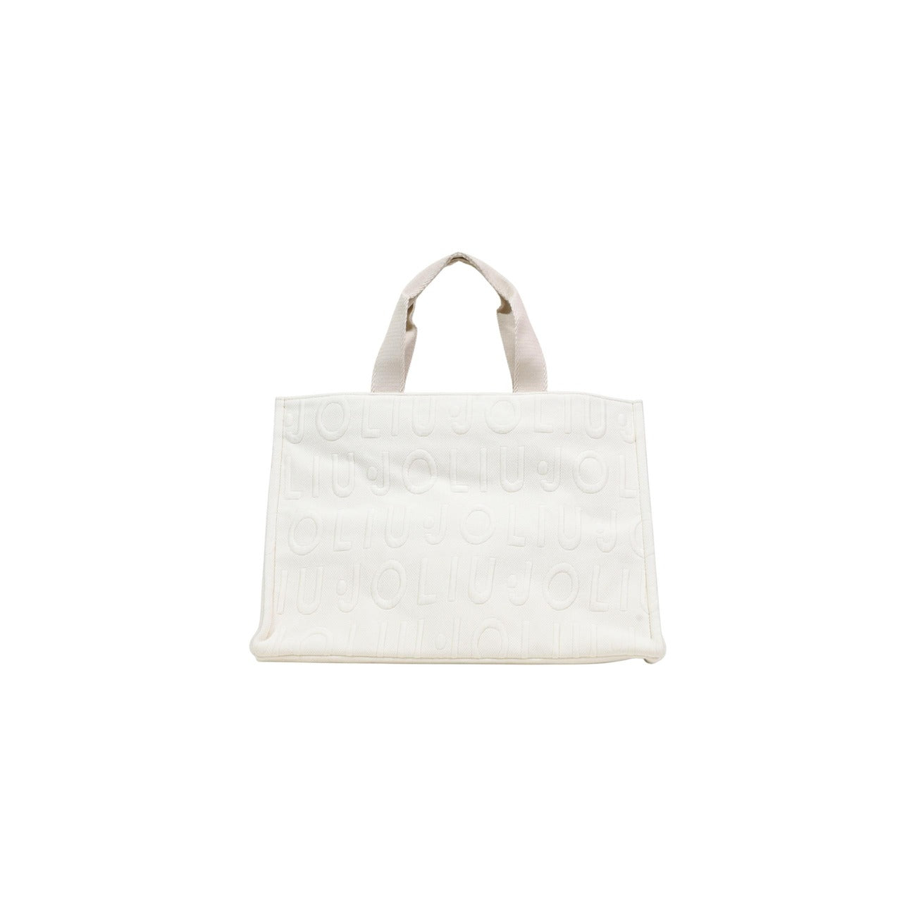 Liu Jo Borsa Donna A Mano Bianco 41x30x10 Poliestere Primavera Estate