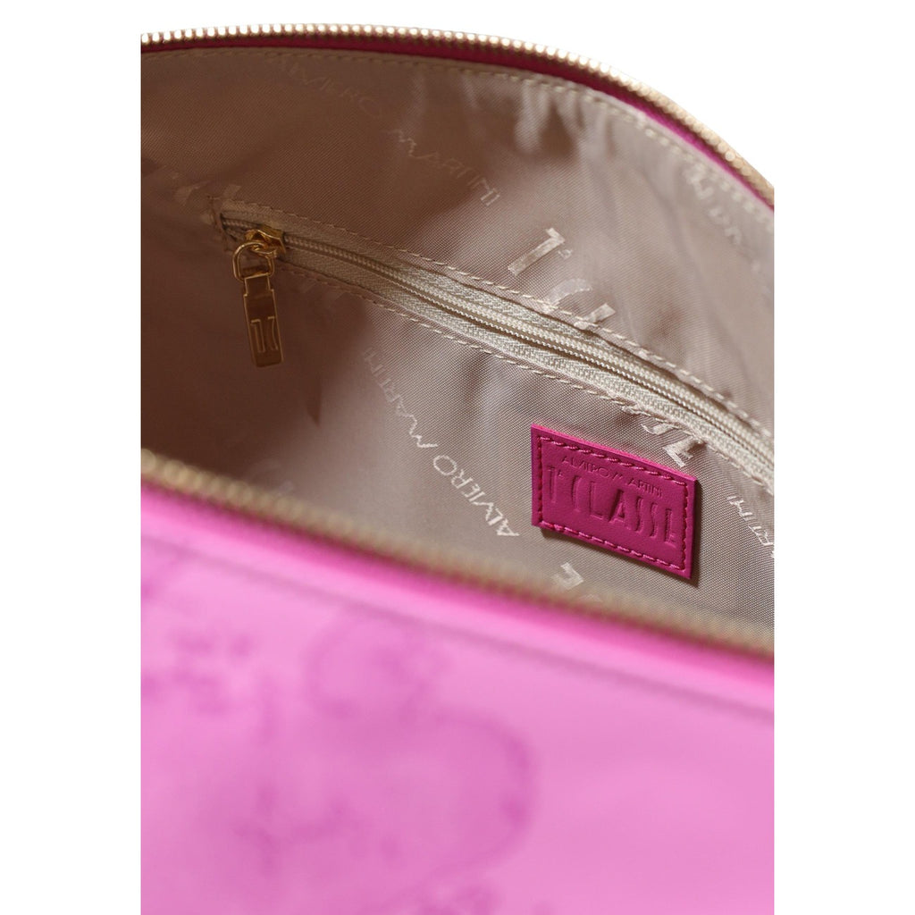 Alviero Martini Prima Classe Borsa Donna Fuxia Stampa Con Tracolla