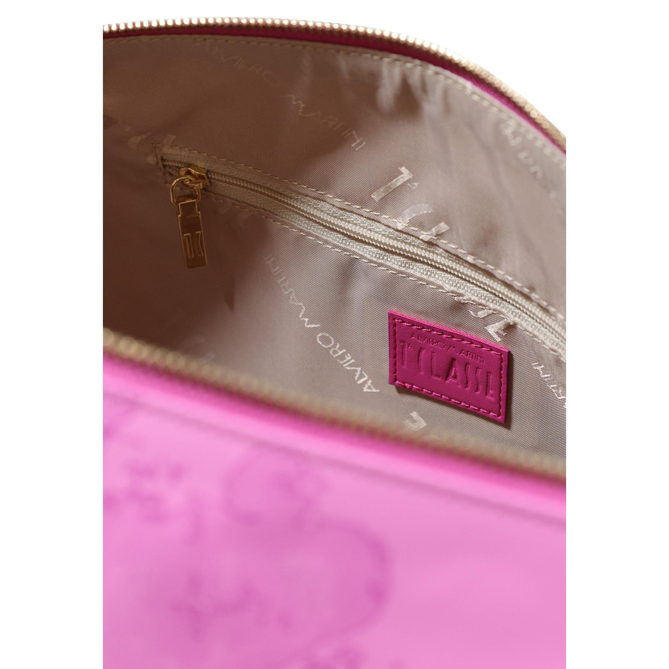 Alviero Martini Prima Classe Borsa Donna Fuxia Stampa Con Tracolla