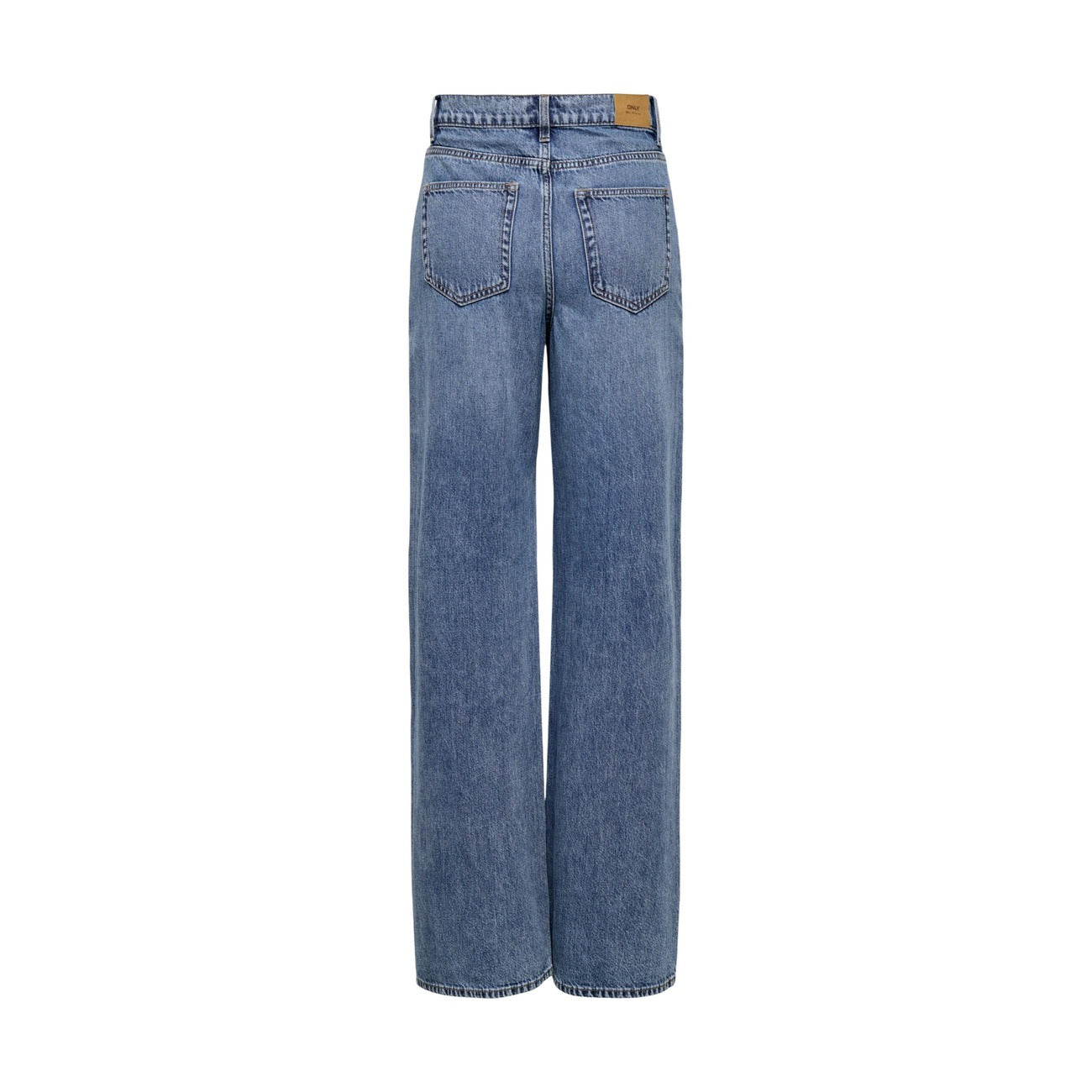Only Jeans Donna Blu Regular Vita Alta Cotone Organico 75 Primavera Estate