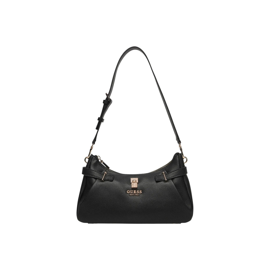 Guess Borsa Donna Shoulder Bag Nero Yesba 29x16x9 Cm Pochette