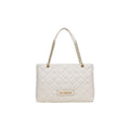Love Moschino Borsa A Mano Donna Bianco 37x25x11 In Poliuretano