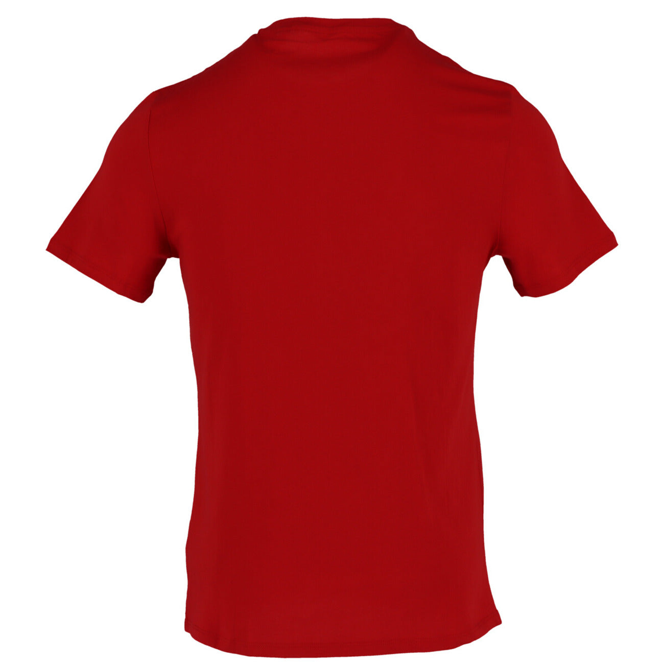 Guess T Shirt Uomo Cotone Rosso Maniche Corte Scollo Tondo Primavera Estate