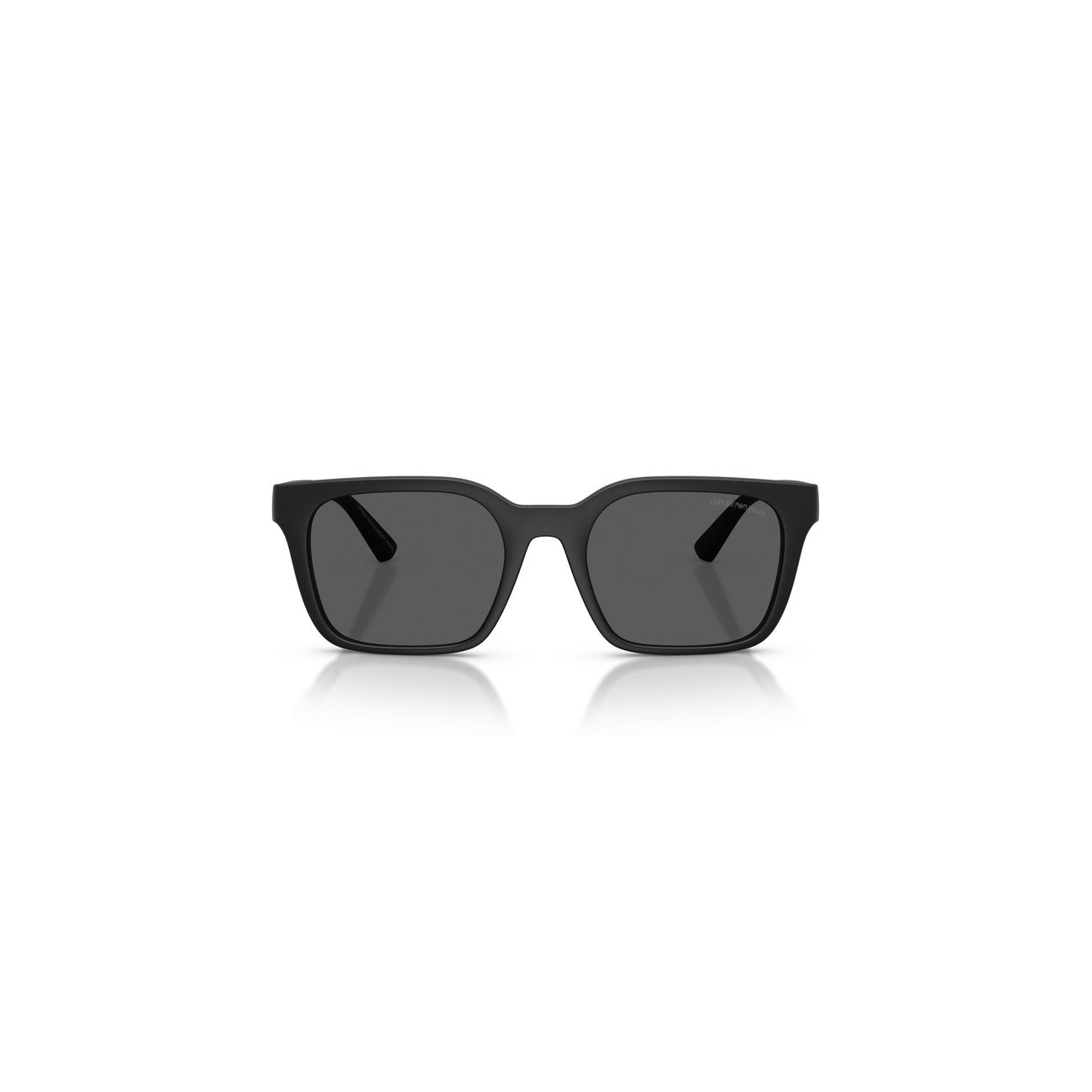Emporio Armani Occhiali Da Sole Uomo Nero Acetato Quadrato 54 Mm