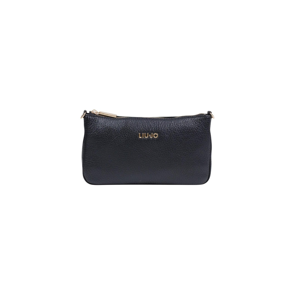 Liu Jo Borsa Tracolla Donna Nera Piccola Con Zip Interno 23x12x4