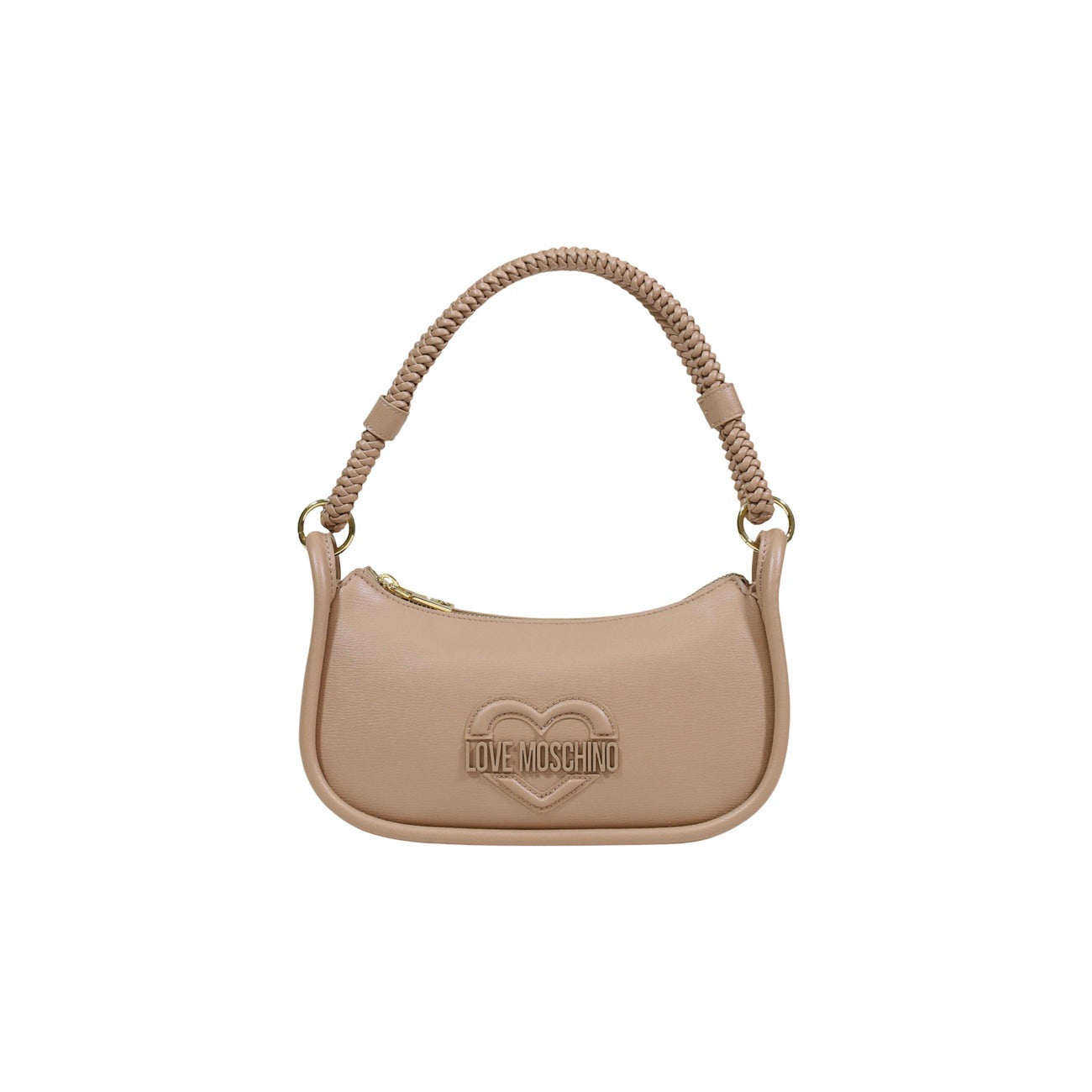 Love Moschino Borsa Donna A Mano Beige 27x14x9 Poliuretano