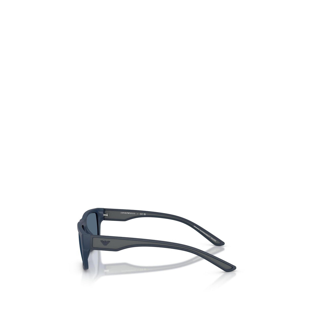 Emporio Armani Occhiali Da Sole Uomo Metallo Blu Protezione UV