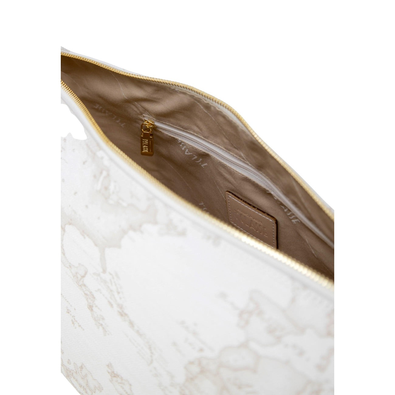 Alviero Martini Prima Classe Borsa Tracolla Donna Bianco 21x40x17 Made In Italy Primavera Estate