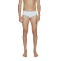 Calvin Klein Costume Da Bagno Uomo Bianco Elasticizzato Estivo