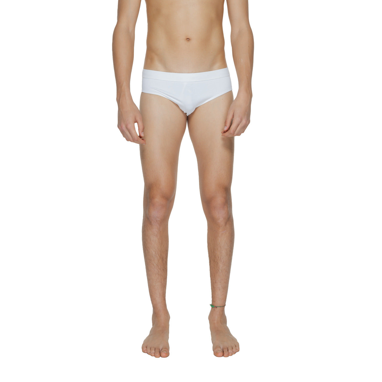 Calvin Klein Costume Da Bagno Uomo Bianco Elasticizzato Estivo
