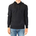 Emporio Armani Felpa Uomo Cappuccio Cotone Blu Autunno Inverno