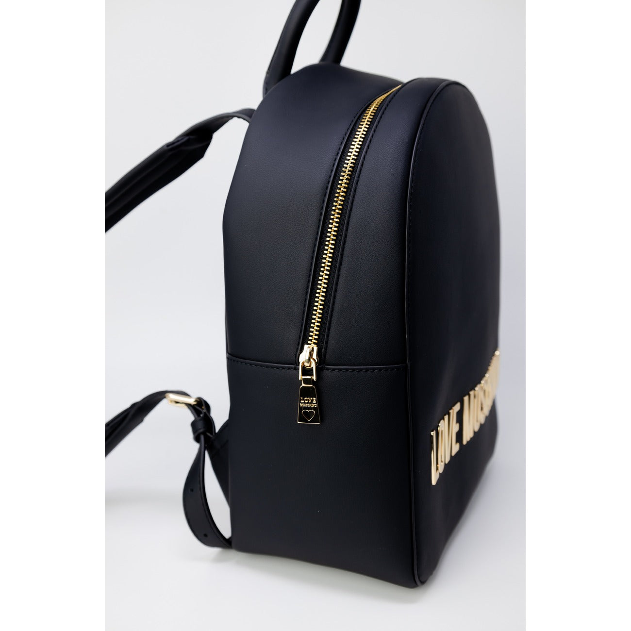 Love Moschino Borsa Donna Zainetto Nero Con Cerniera 34x24x13 Cm