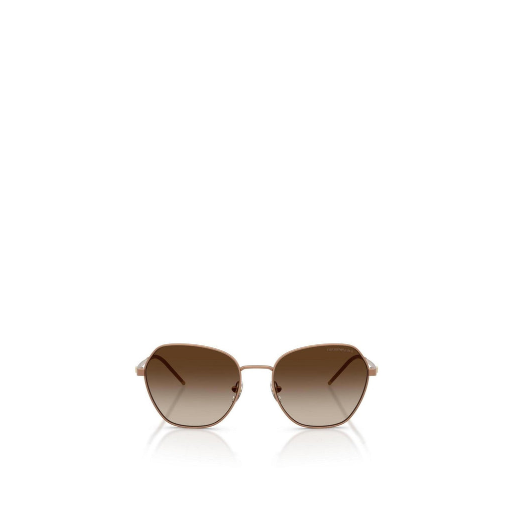 Emporio Armani Occhiali Da Sole Donna Montatura Metallica Marrone Protezione UV