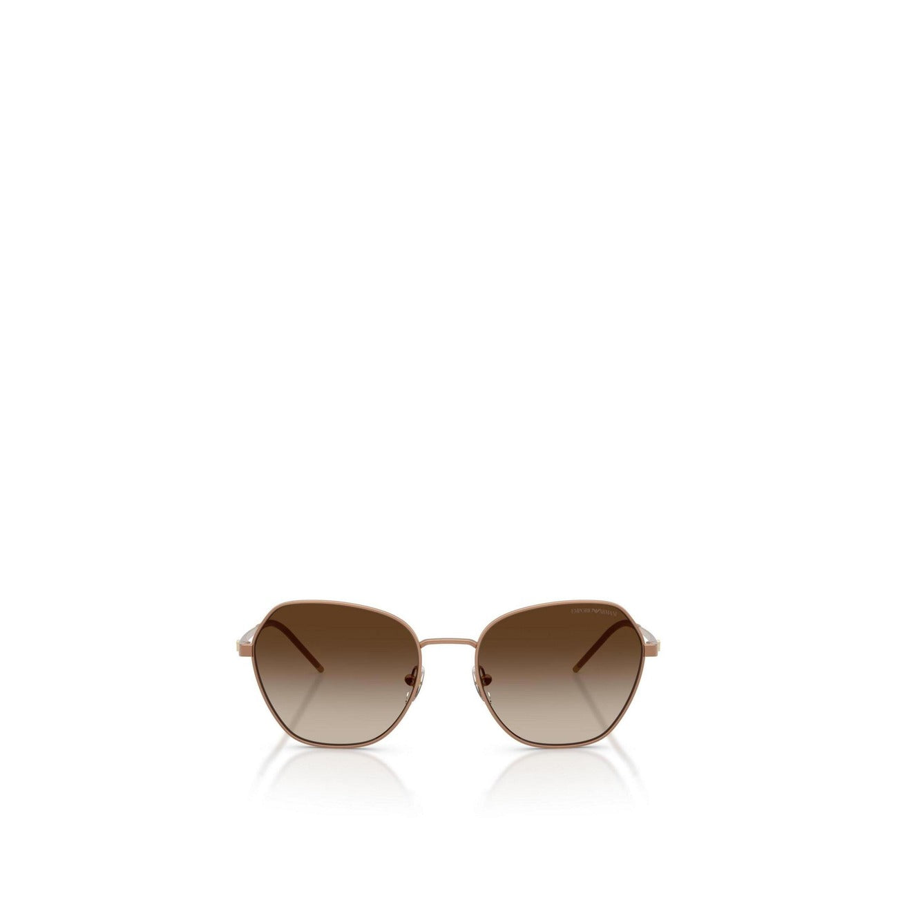 Emporio Armani Occhiali Da Sole Donna Montatura Metallica Marrone Protezione UV